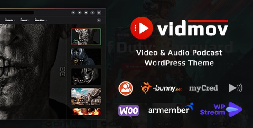 VidMov 1.8.6 NULLED - WordPress Theme